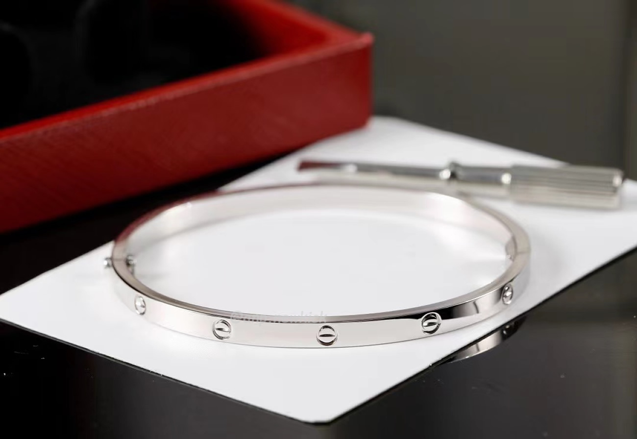 Cartier 18k Love Bracelets Gold Silver Rosegold (6) - www.newkick.vip